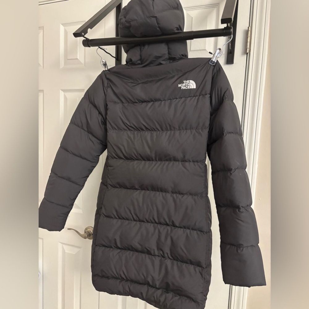 The North face dark grey puffer coat - Picture 6 of 7